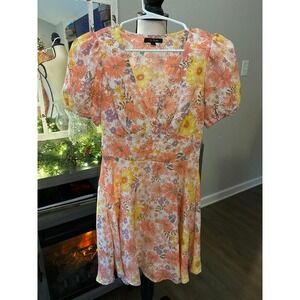 City Studio women's dress xs NWT floral
